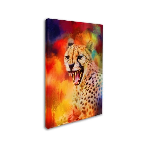 Jai Johnson 'Colorful Expressions Cheetah 2' Canvas Art,12x19